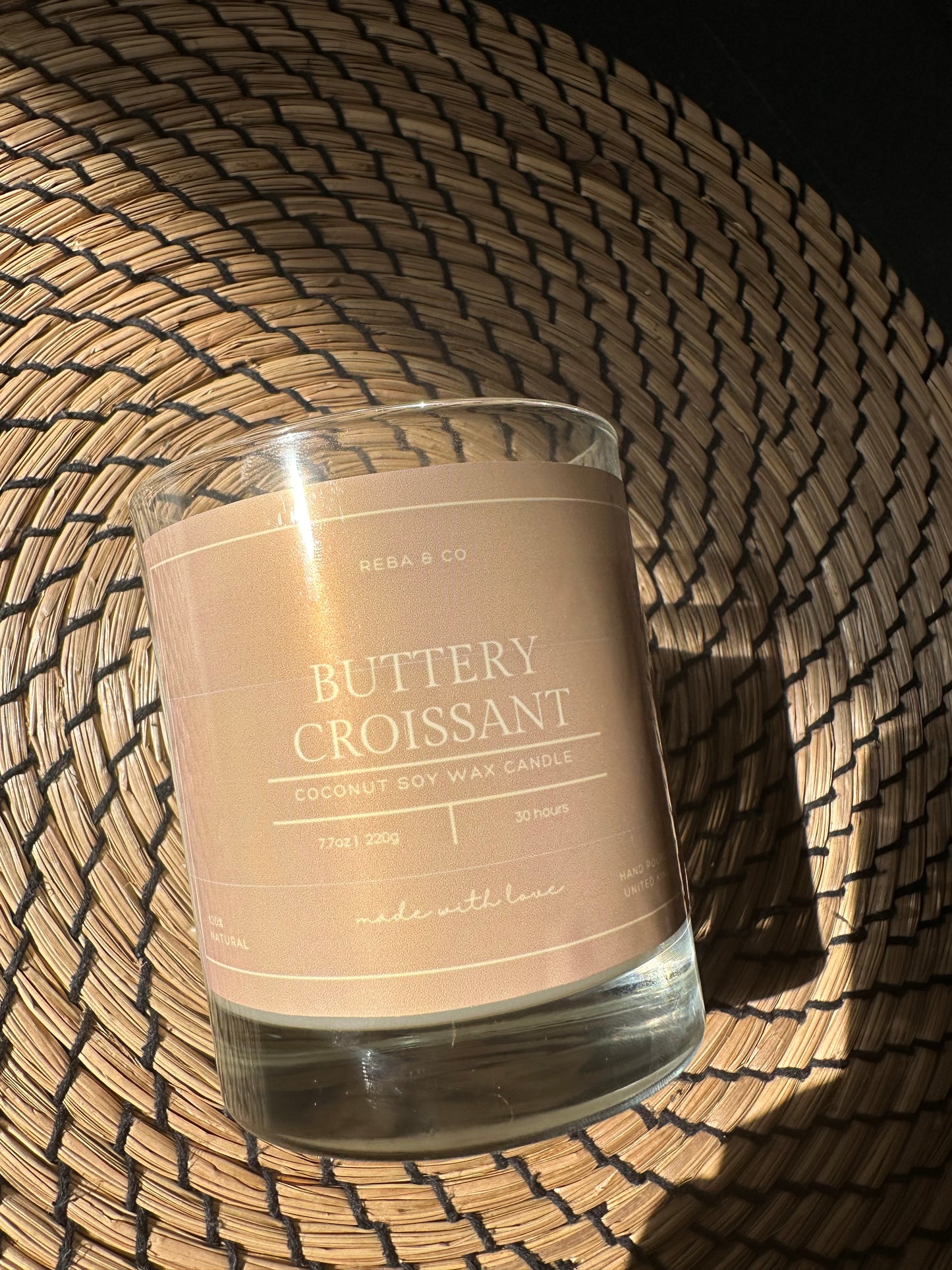 Buttery Croissant Candle | Bakery Scent Candle