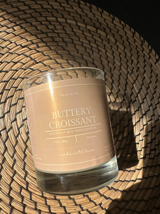 Buttery Croissant Candle | Bakery Scent Candle