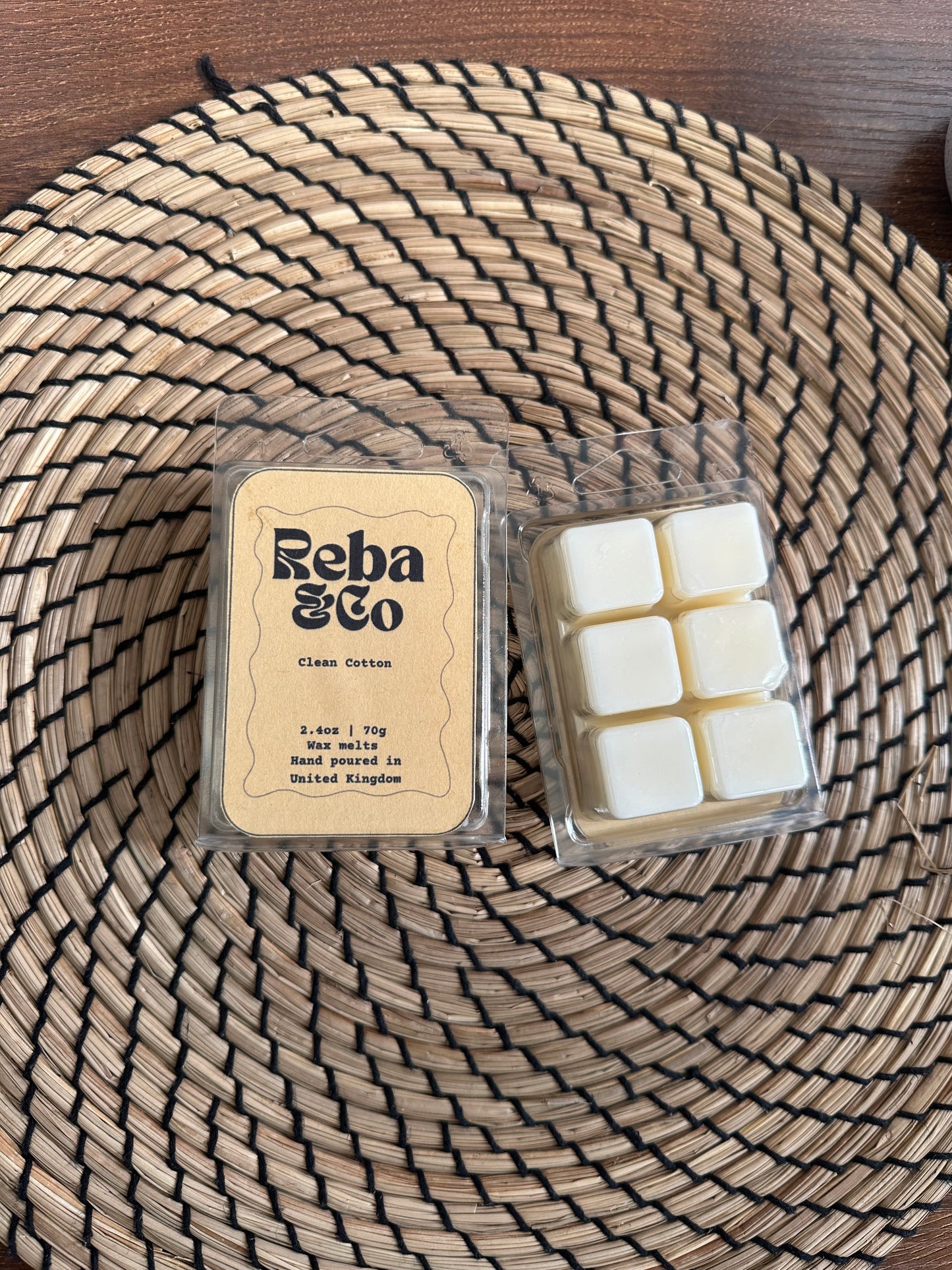 Clean Cotton Clampshell Wax Melts