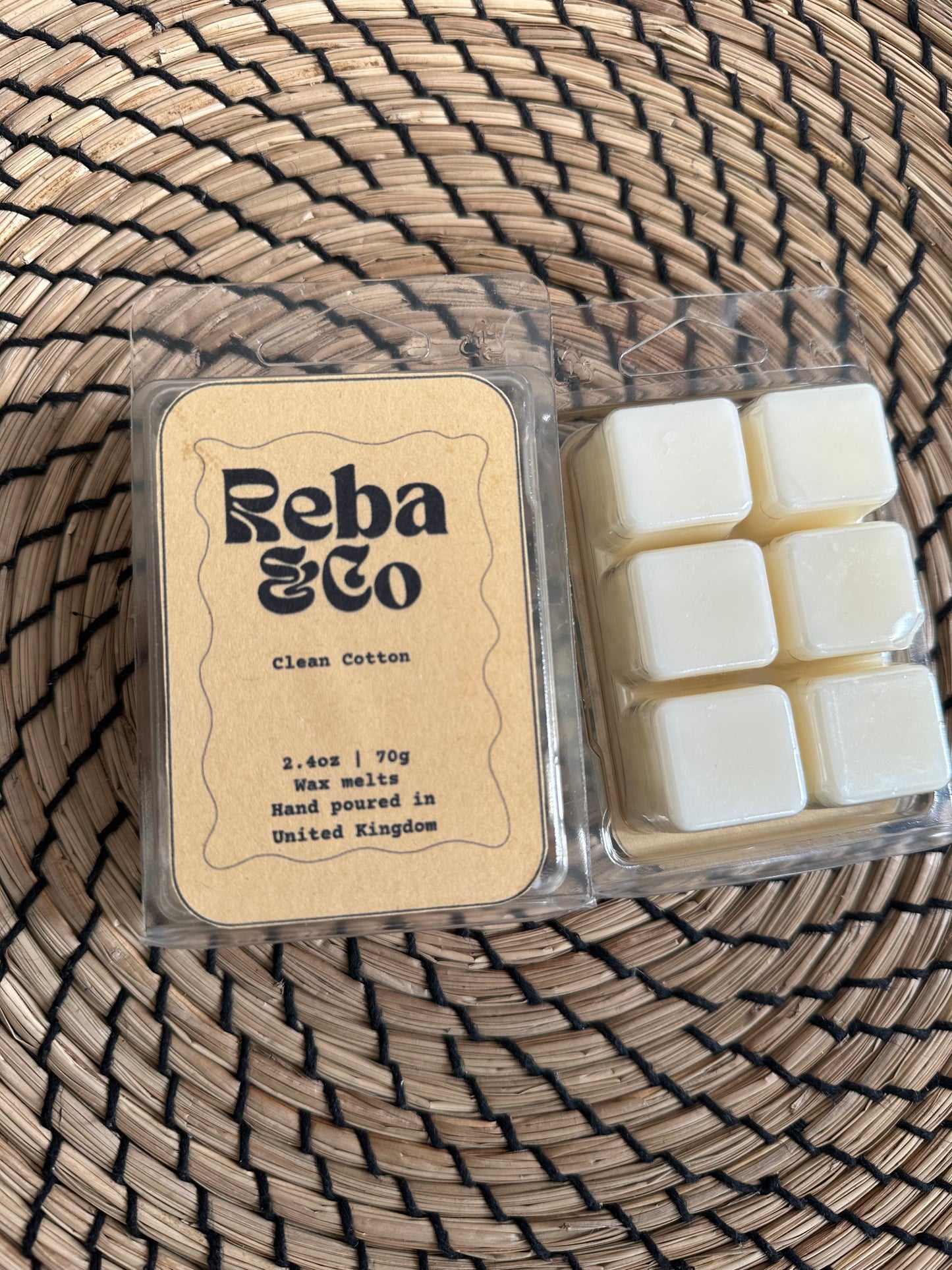 Clean Cotton Clampshell Wax Melts